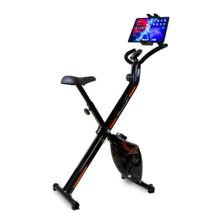 Vélo d'appartement EVO B1000 pliable + Support pour tablette/smartphone